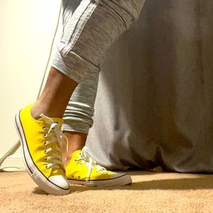 Yellow Converse